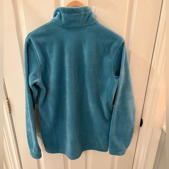 Columbia Teal Fleece Jacket - youth XL - Picture 3 of 3